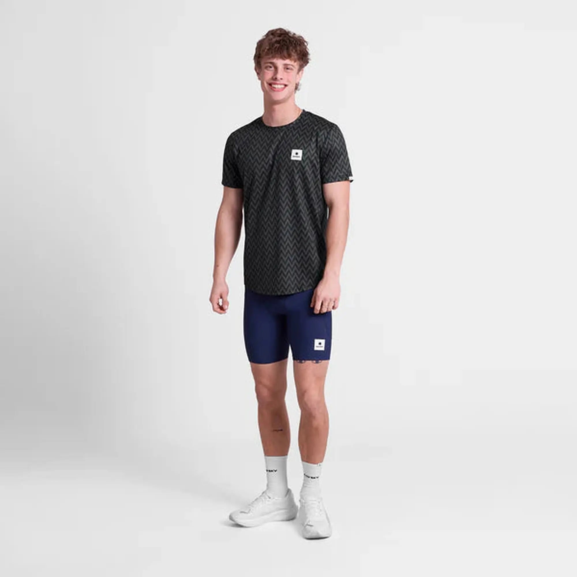 Saysky - Zig Zag Combat T-Shirt Heren