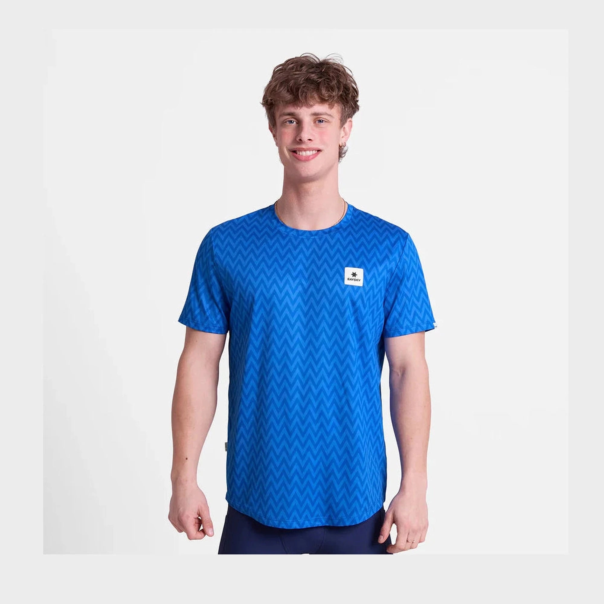 Saysky - Zig Zag Combat T-Shirt Heren