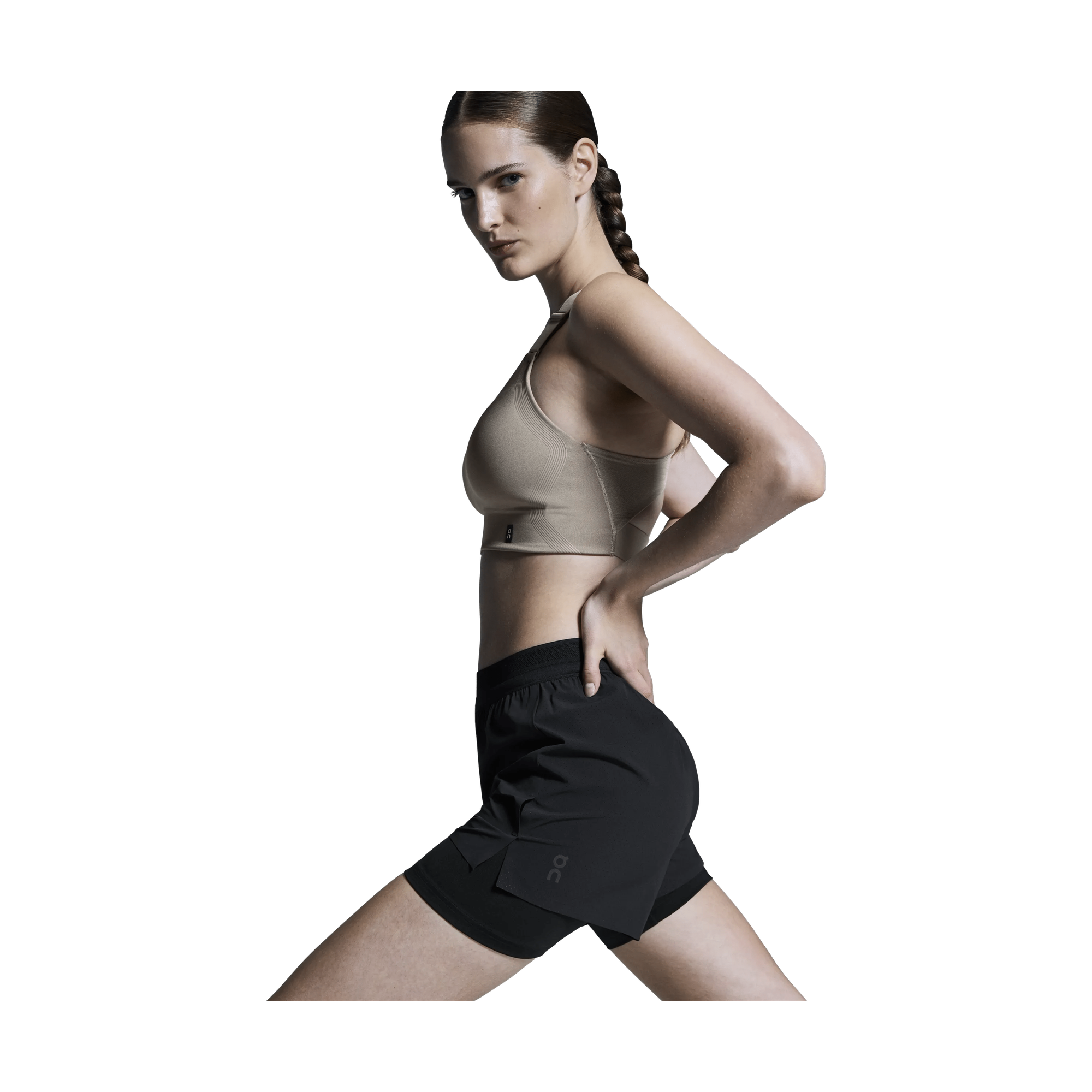 On Running - 3" Performance 2/1 Shorts Dames