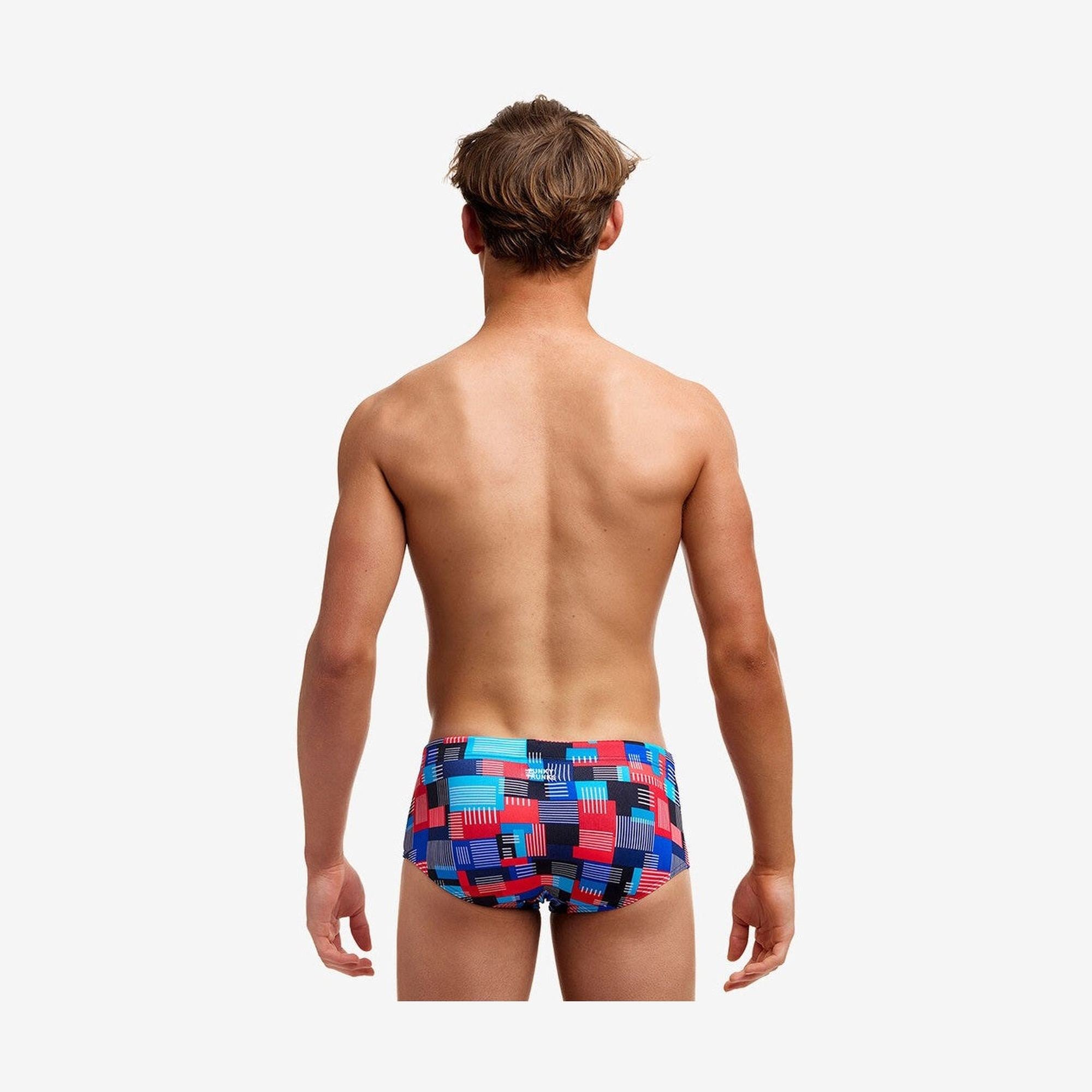 Funky Trunks - Boys Sidewinder Trunks - Motherboard