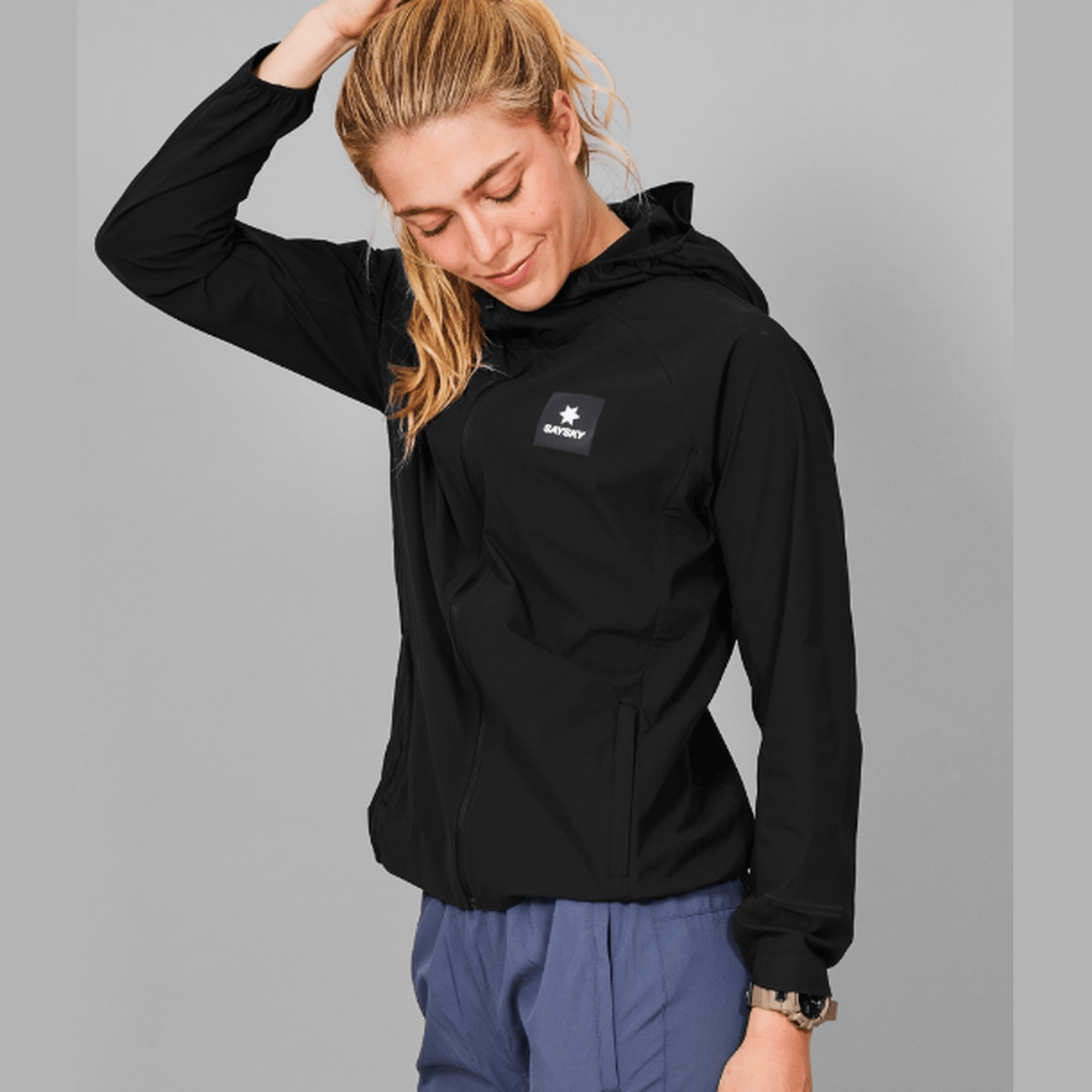 Saysky - Clean Pace Flex Hooded Jacket Dames