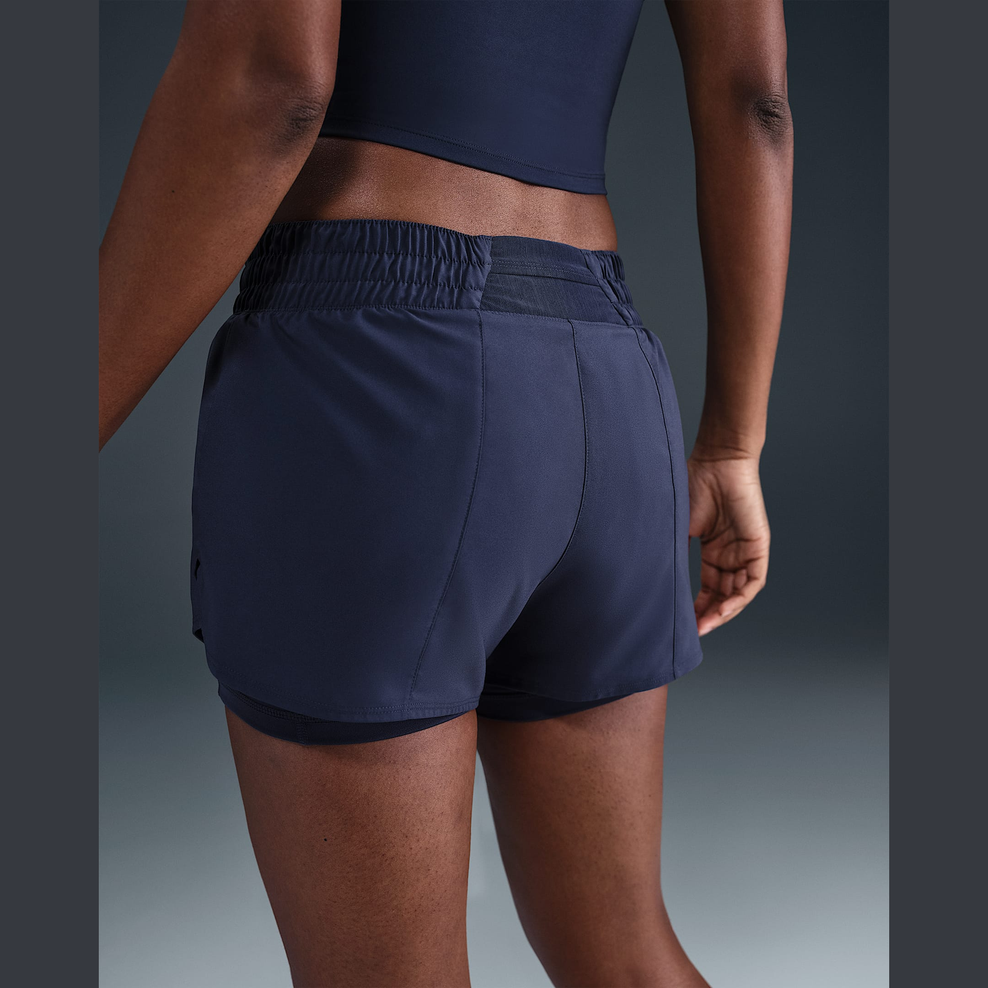 Nike - Dri-FIT Mid-Rise 3" 2-in-1 Shorts Dames
