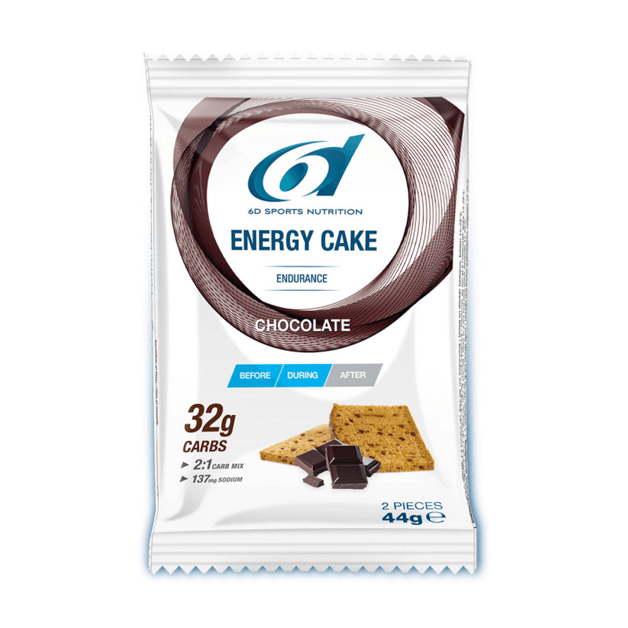 6D Nutrition - Energy Cake 6x44g