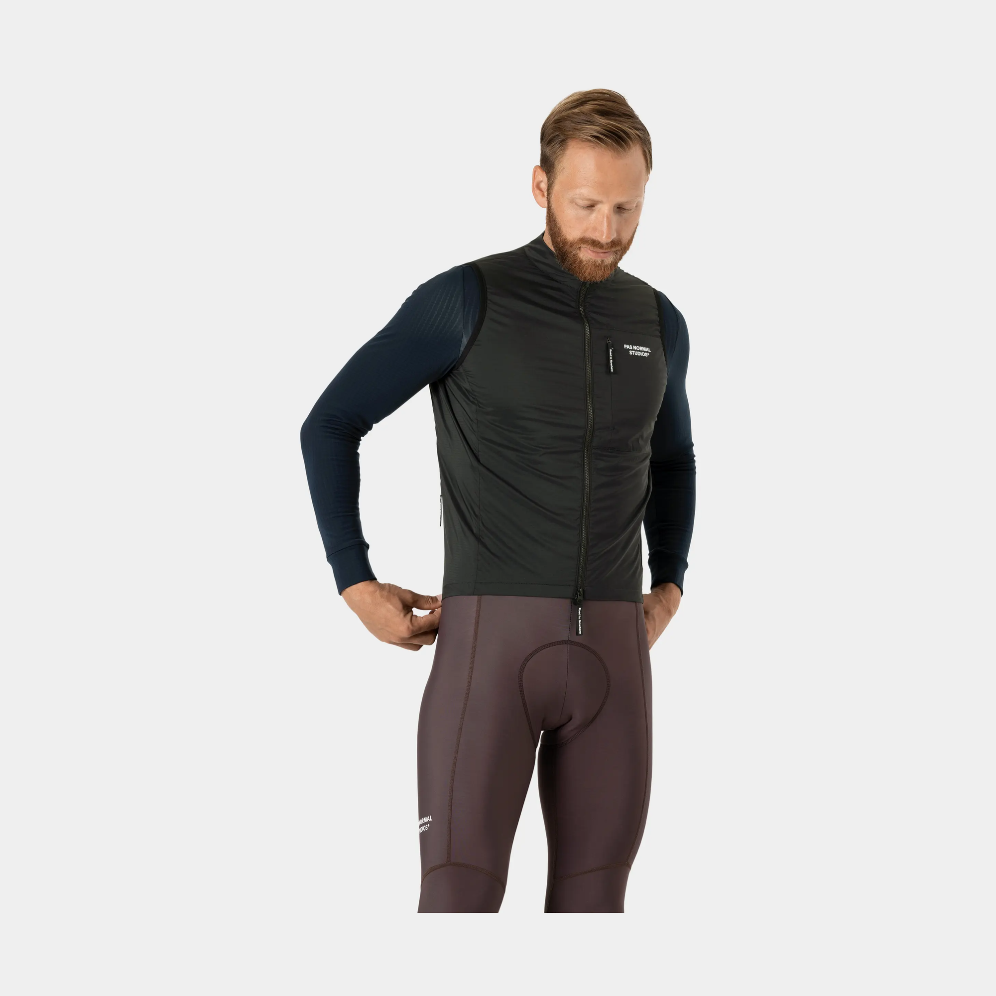Pas Normal Studios - Esssential Insulated Gilet Men - Black