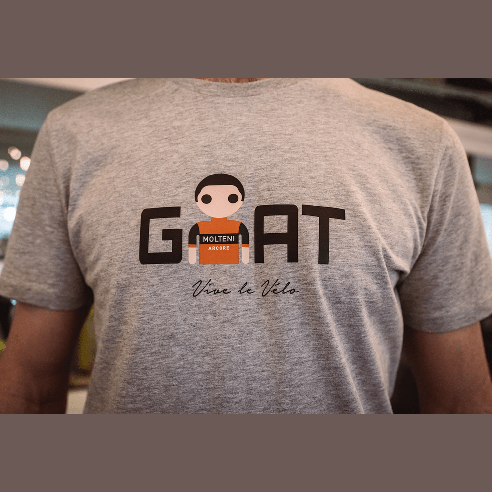 Vive Le Velo - Goat Men - Grey