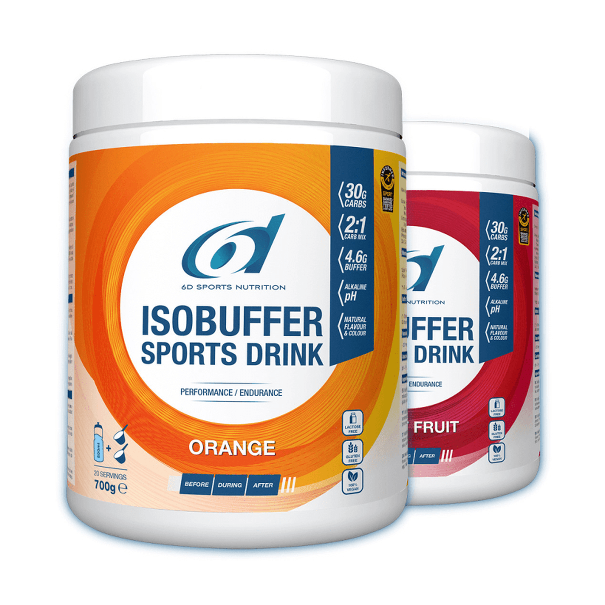 6D Nutrition - Isobuffer Sports Drink 700g