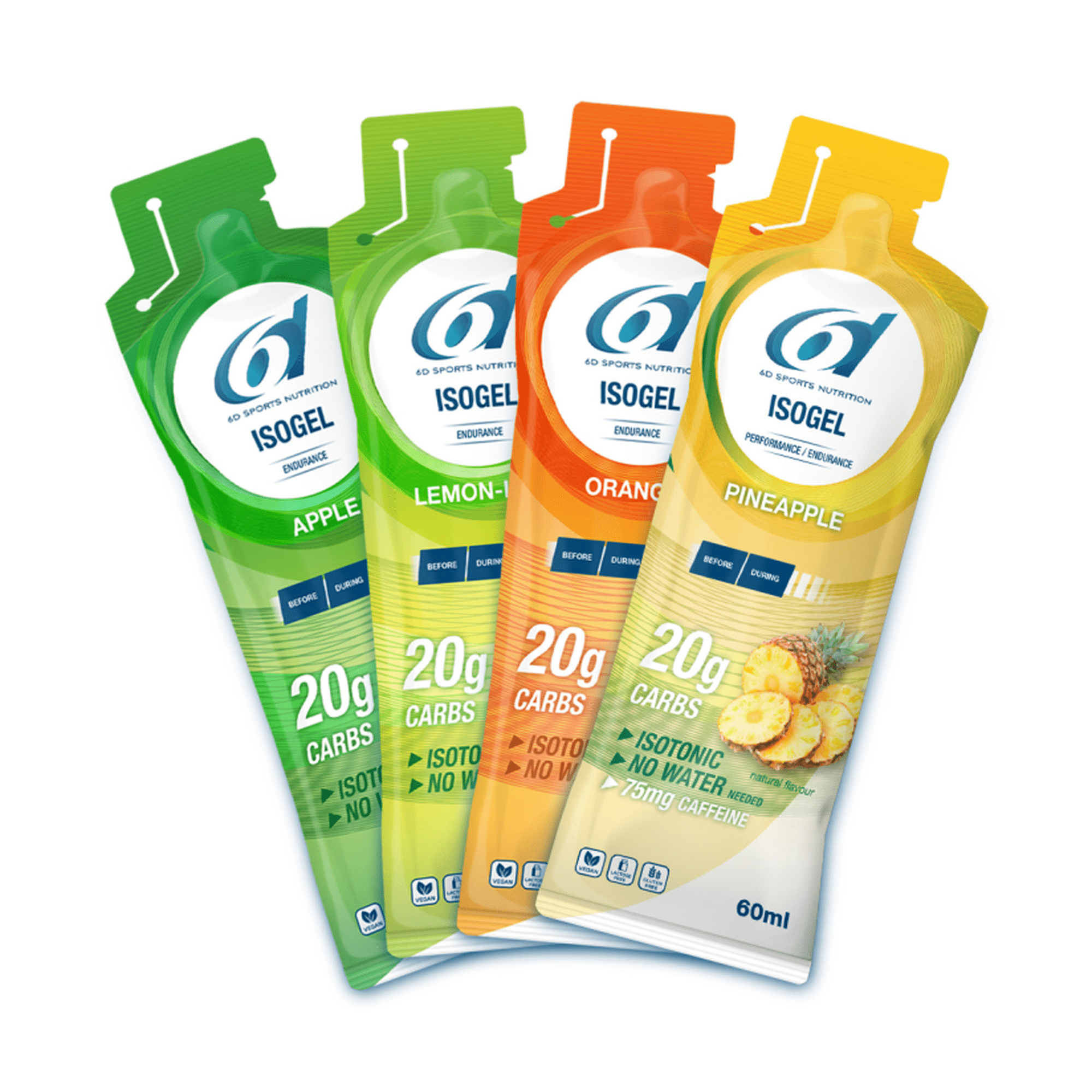 6D Nutrition - Isogel 6x60ml