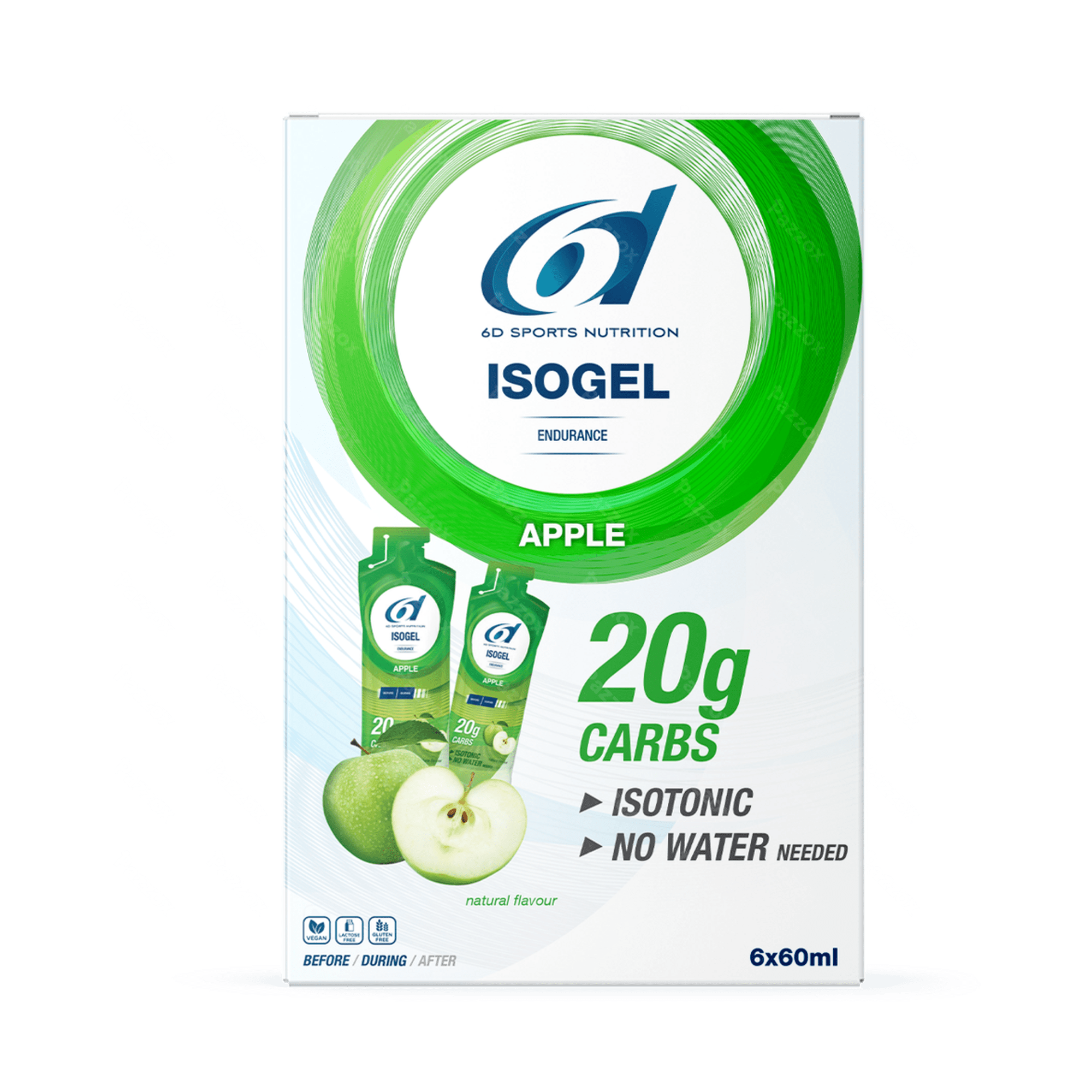 6D Nutrition - Isogel 6x60ml