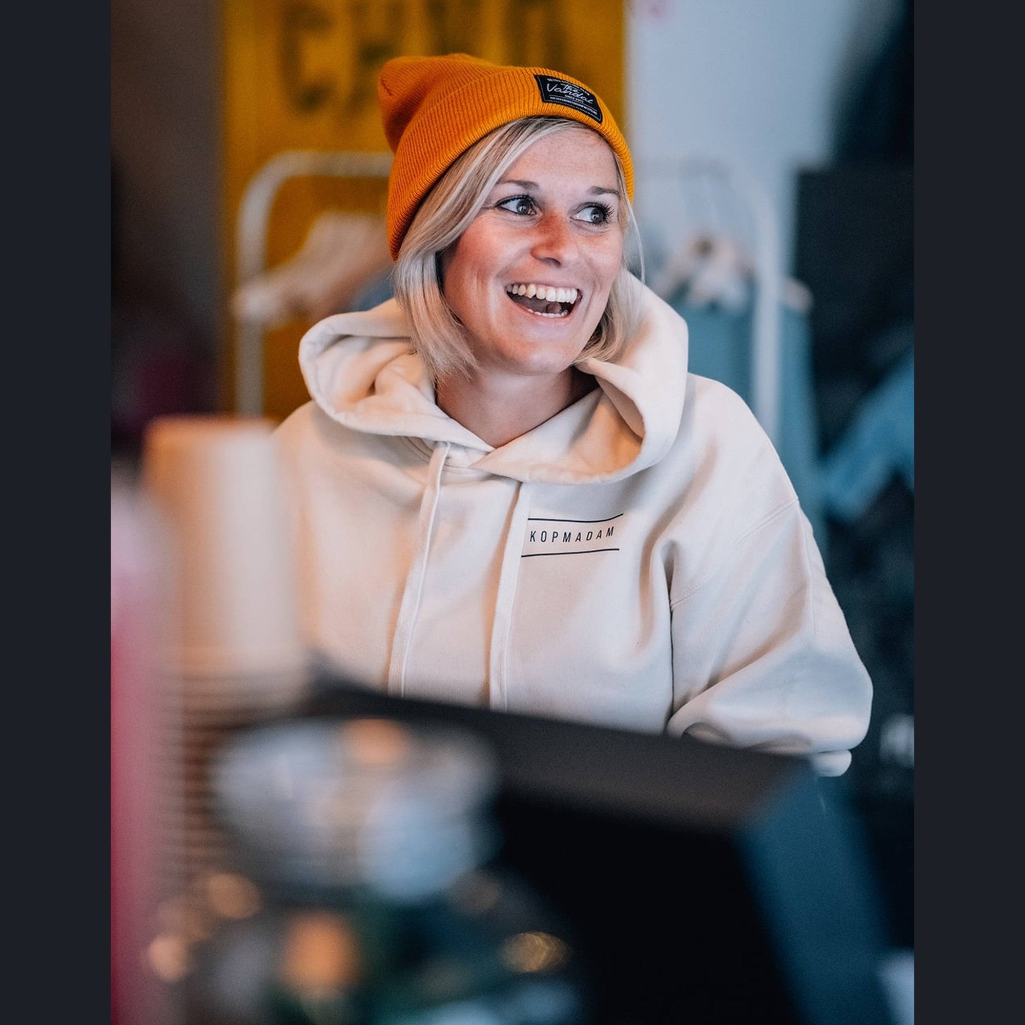 The Vandal - Kopmadam Wide Fit Hoodie Dames