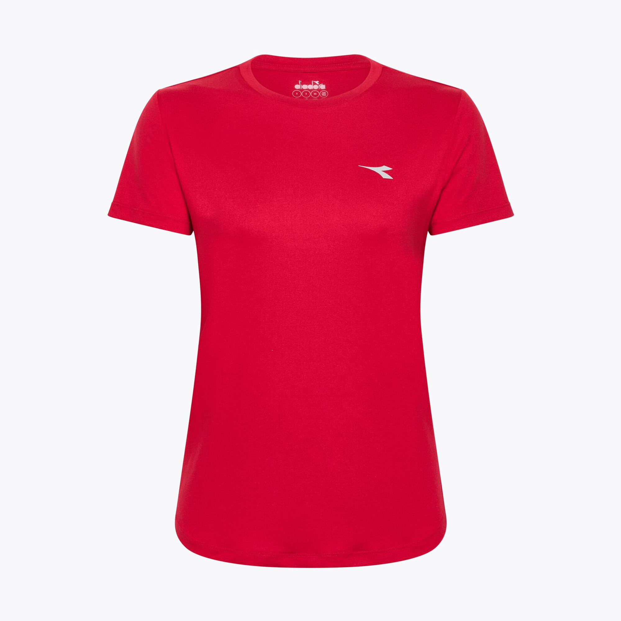 Diadora - L. SS T-Shirt Techrun Crew Dames
