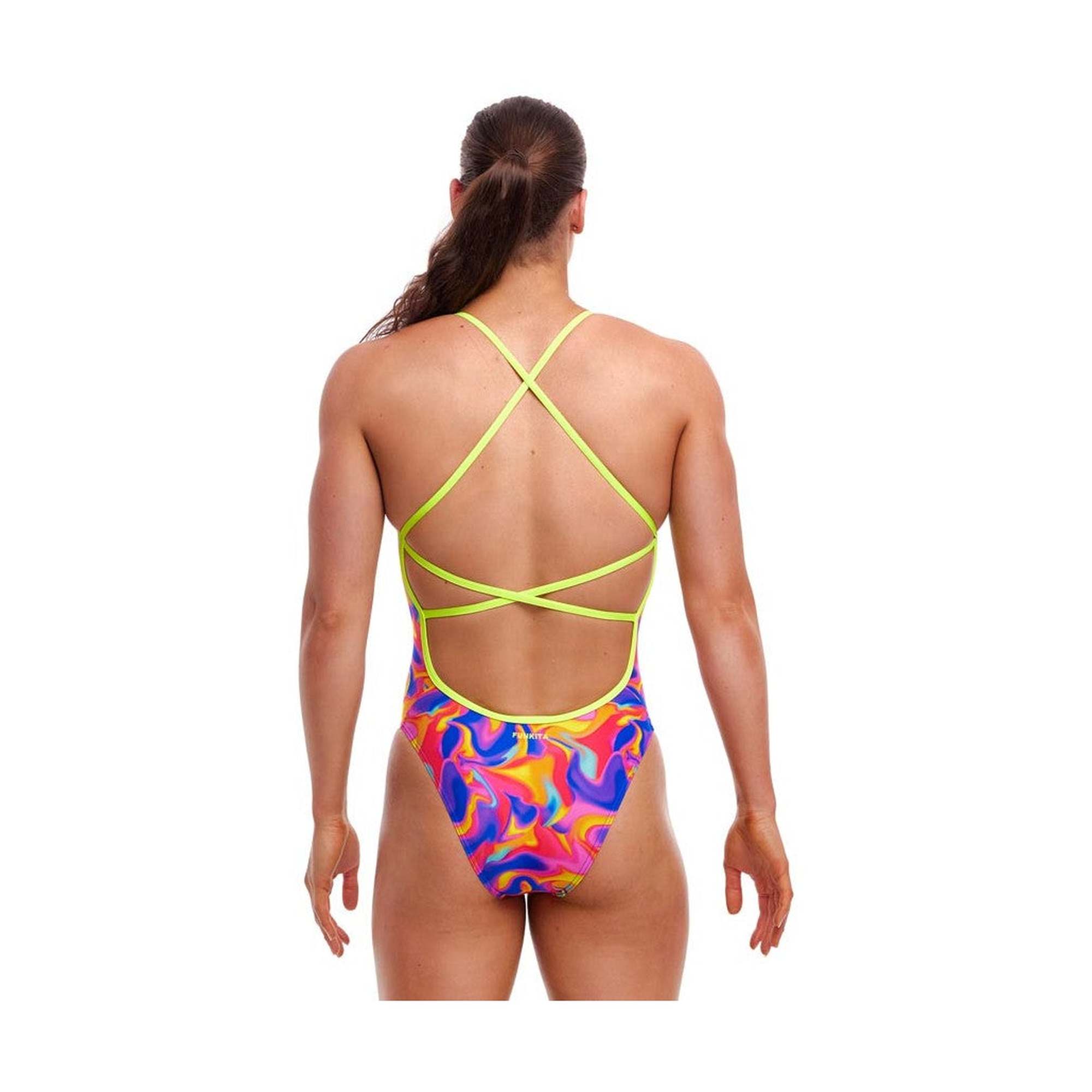 Funkita - Ladies Strapped In One Peace - Summer Swirl