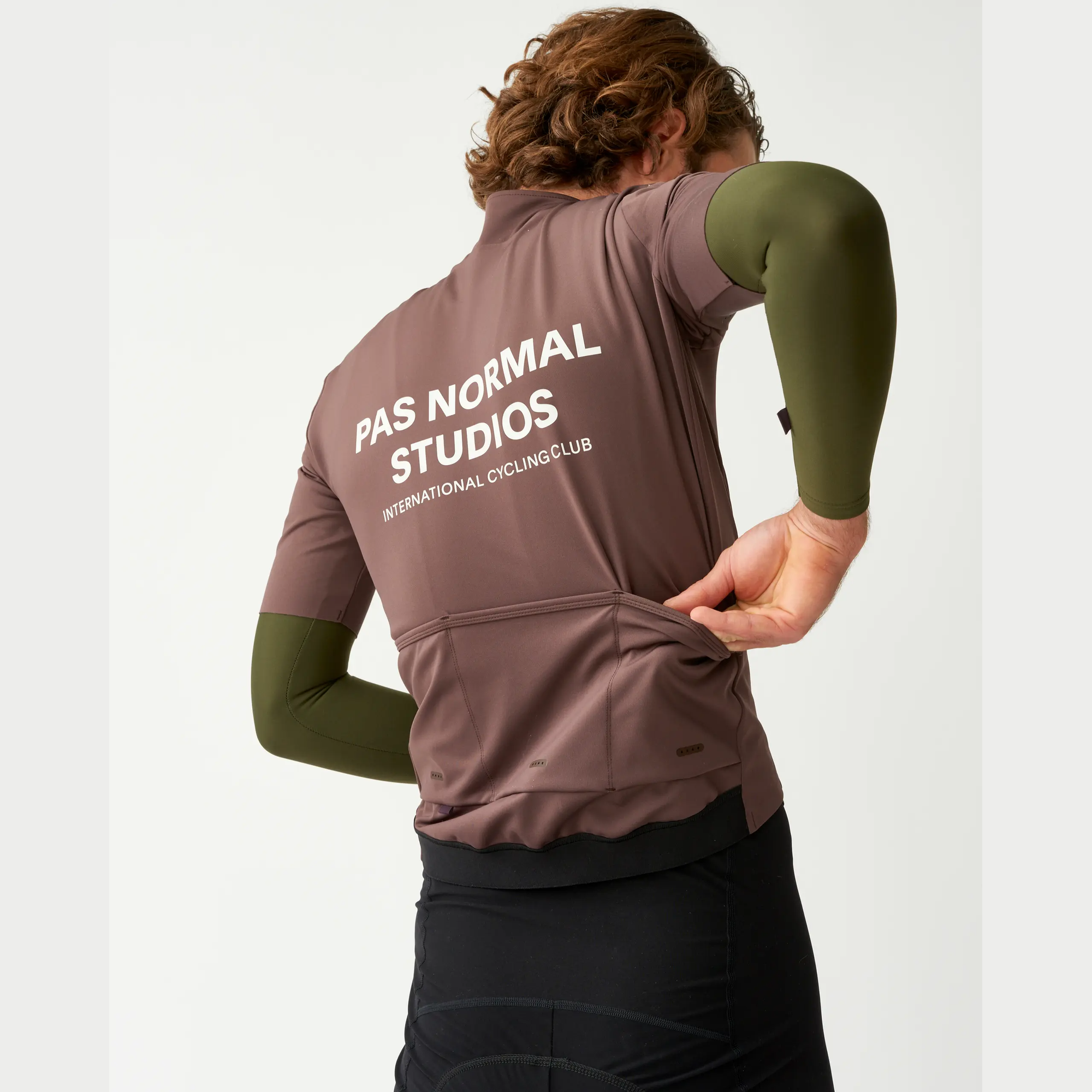 Pas Normal Studios - Logo Arm Warmers - Olive