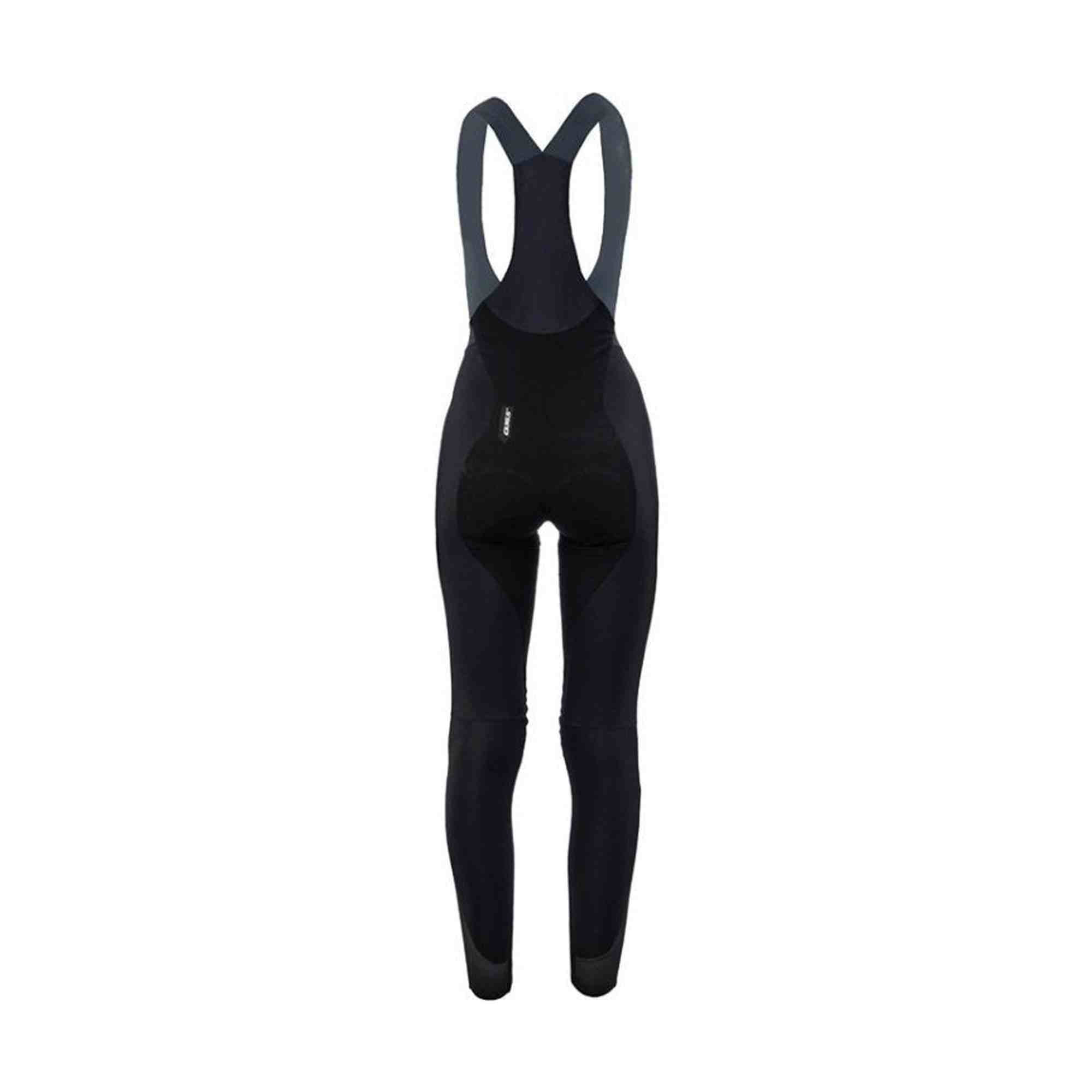 Q36.5 - Long Salopette L1 with insert Dames - Black