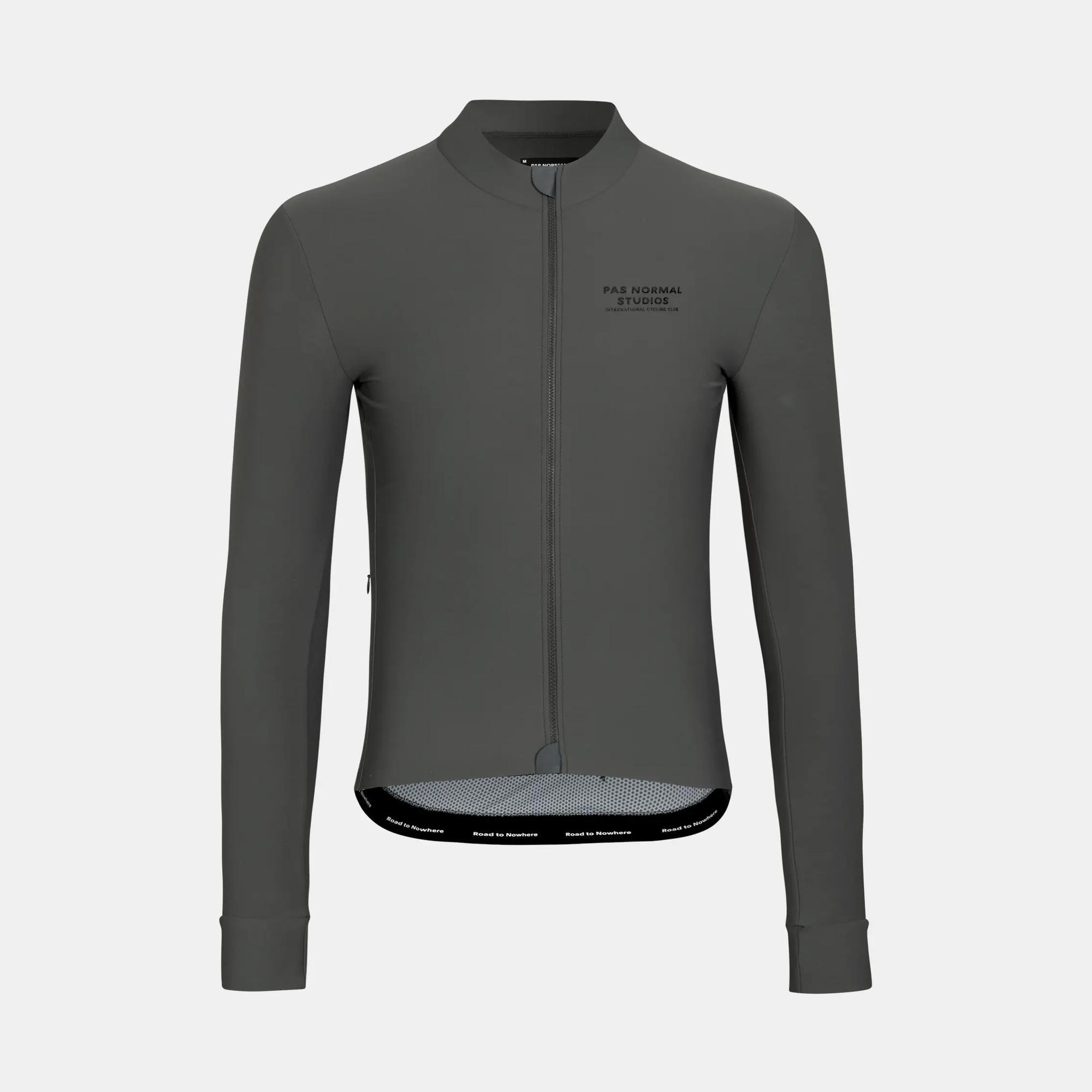 Pas Normal Studios - Mechanism Long Sleeve Jersey - Dark Grey