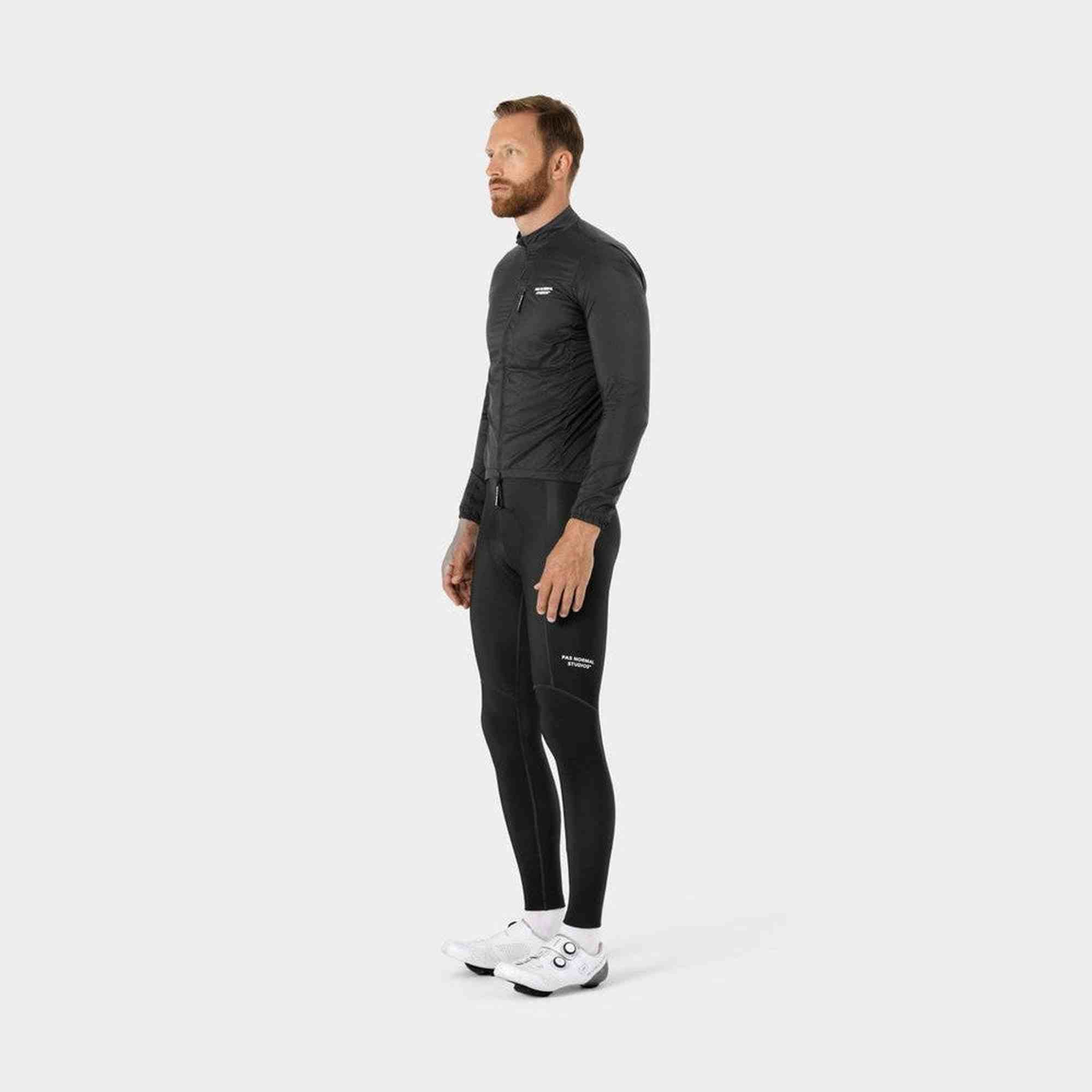 Pas Normal Studios - Men's Essential Thermal Long Bib - Black