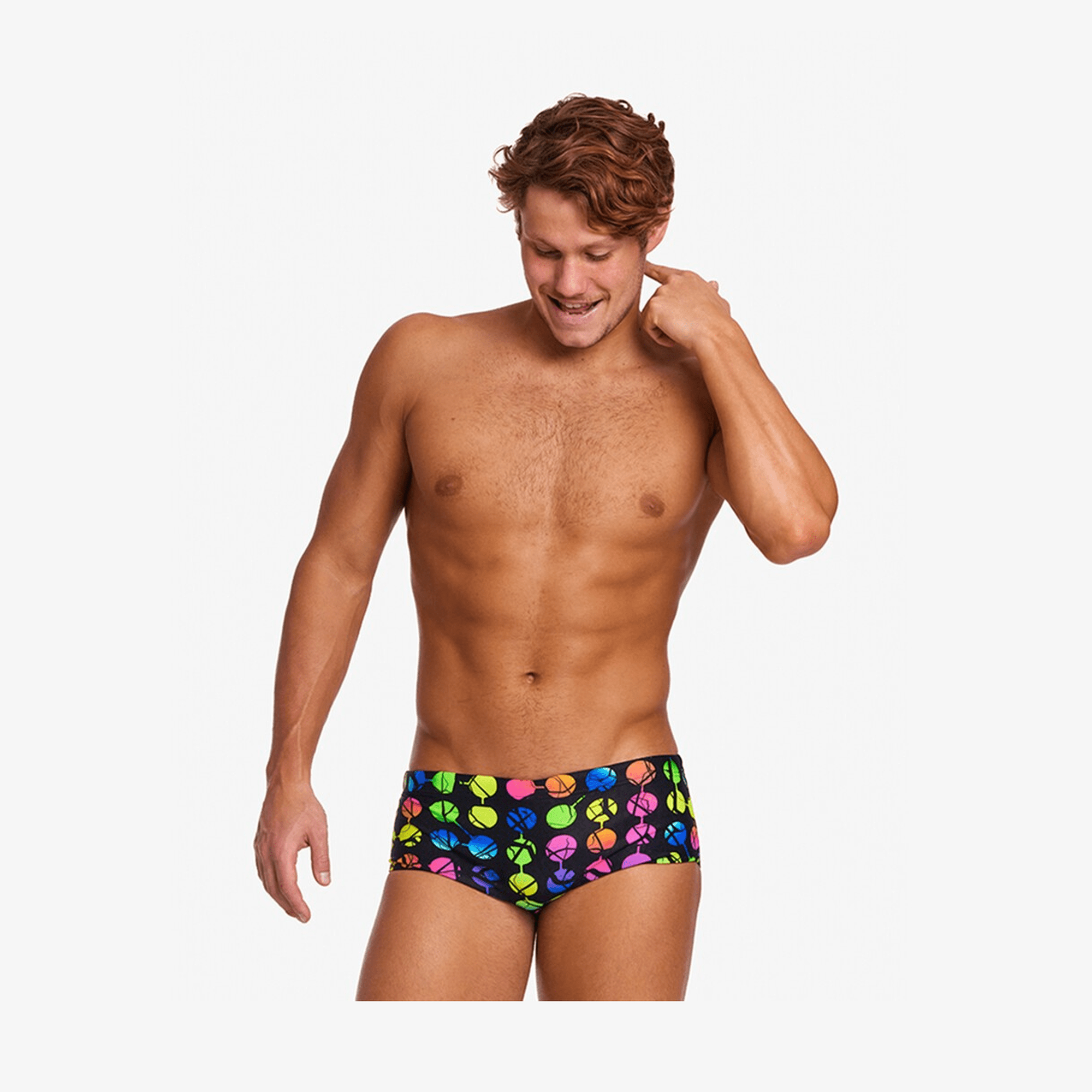 Funky Trunks - Mens Sidewinder Trunks - Broken Circle