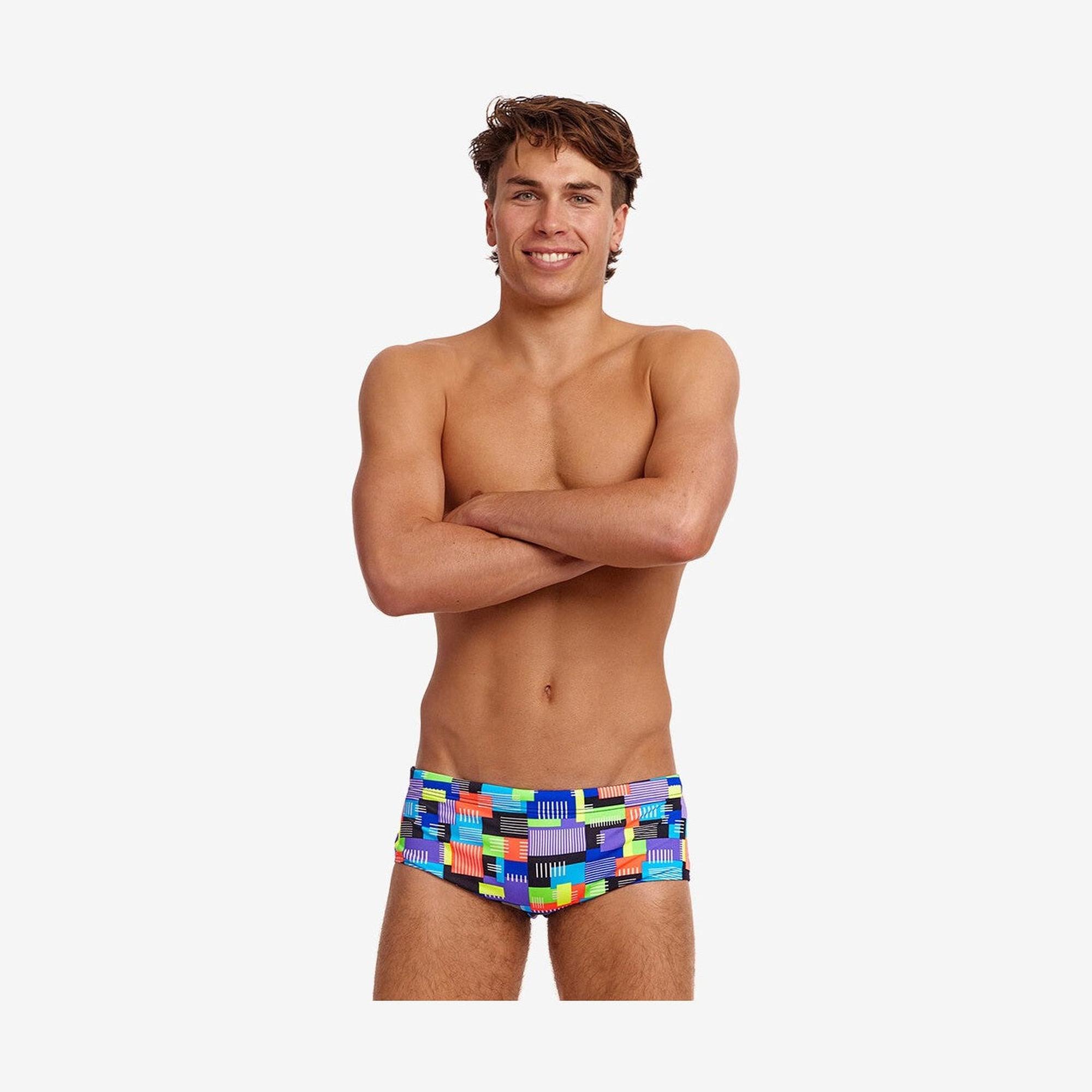 Funky Trunks - Mens Sidewinder Trunks - Chip Set
