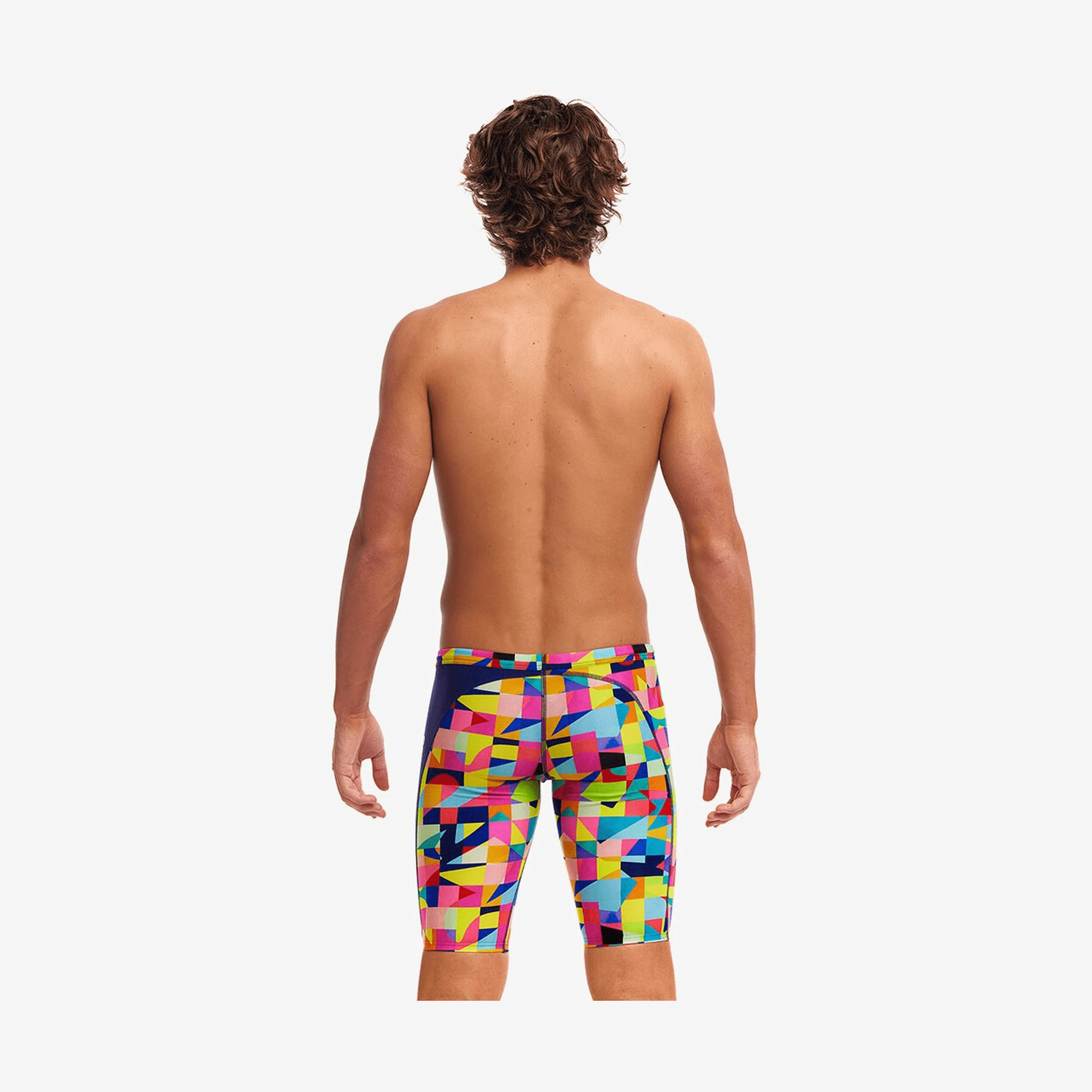 Funky Trunks - Mens Training Jammers - On The Grid
