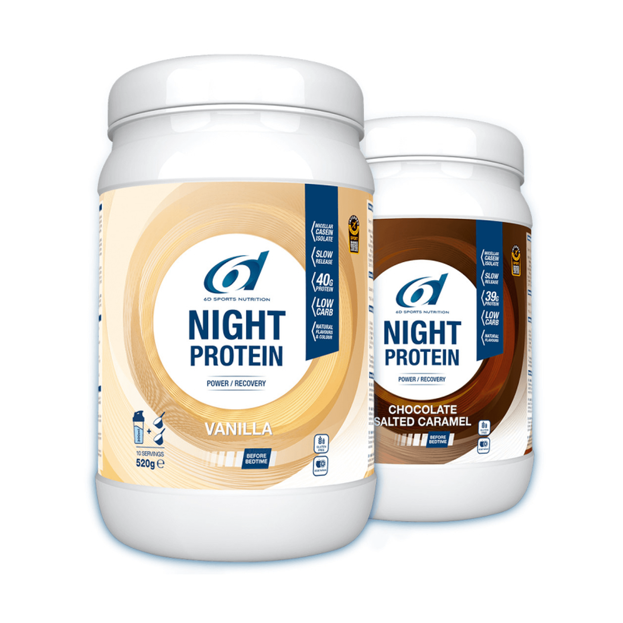 6D Nutrition - Night Proteïn 520g