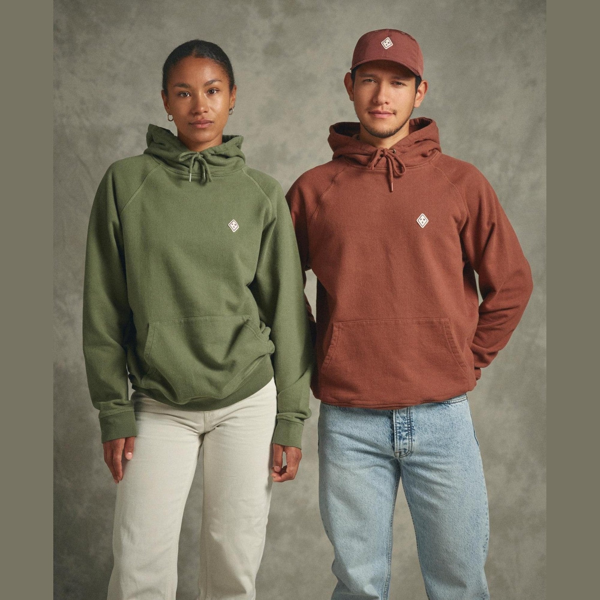 Pas Normal Studios - Off-Race Patch Hoodie - Dusty Olive