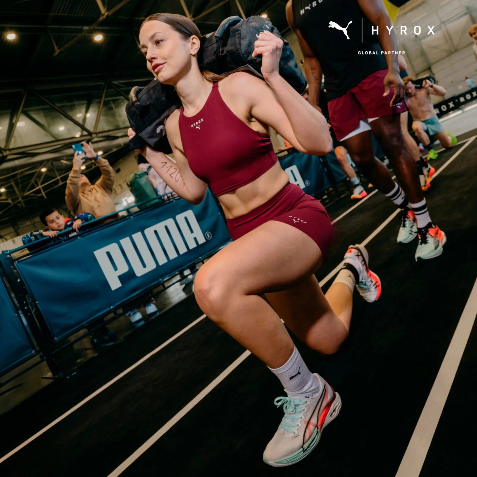 Puma - Puma x Hyrox Shapeluxe 3 Tight Short Dames