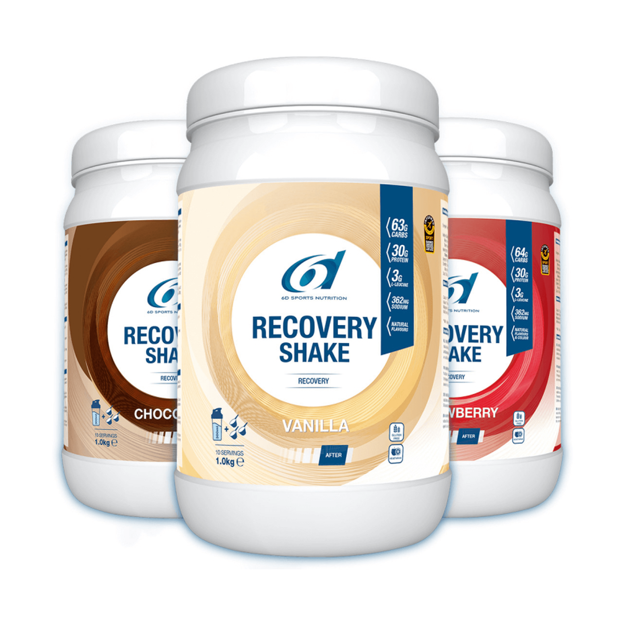 6D Nutrition - Recovery Shake 1kg