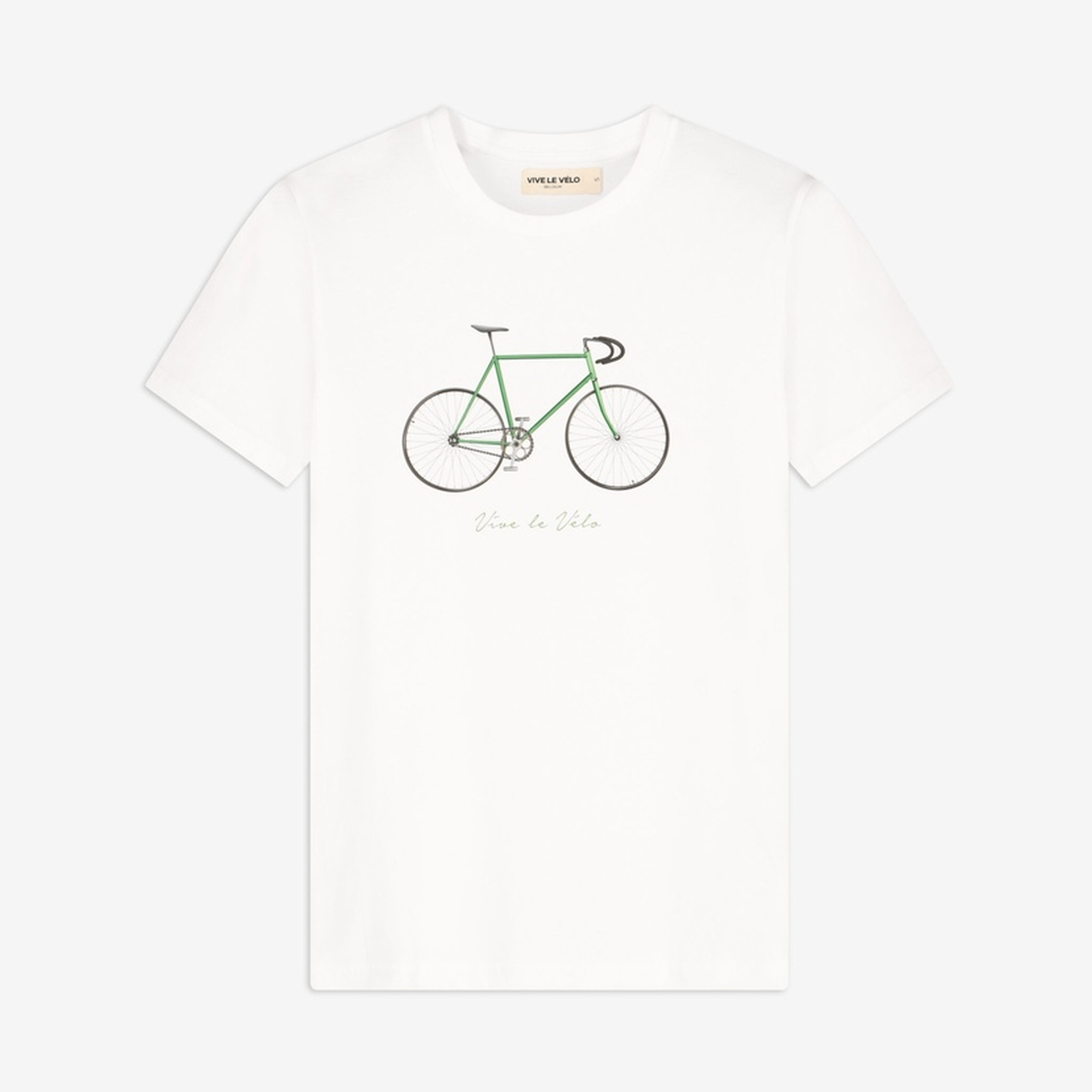 Vive Le Velo - Retro Bike Men - White
