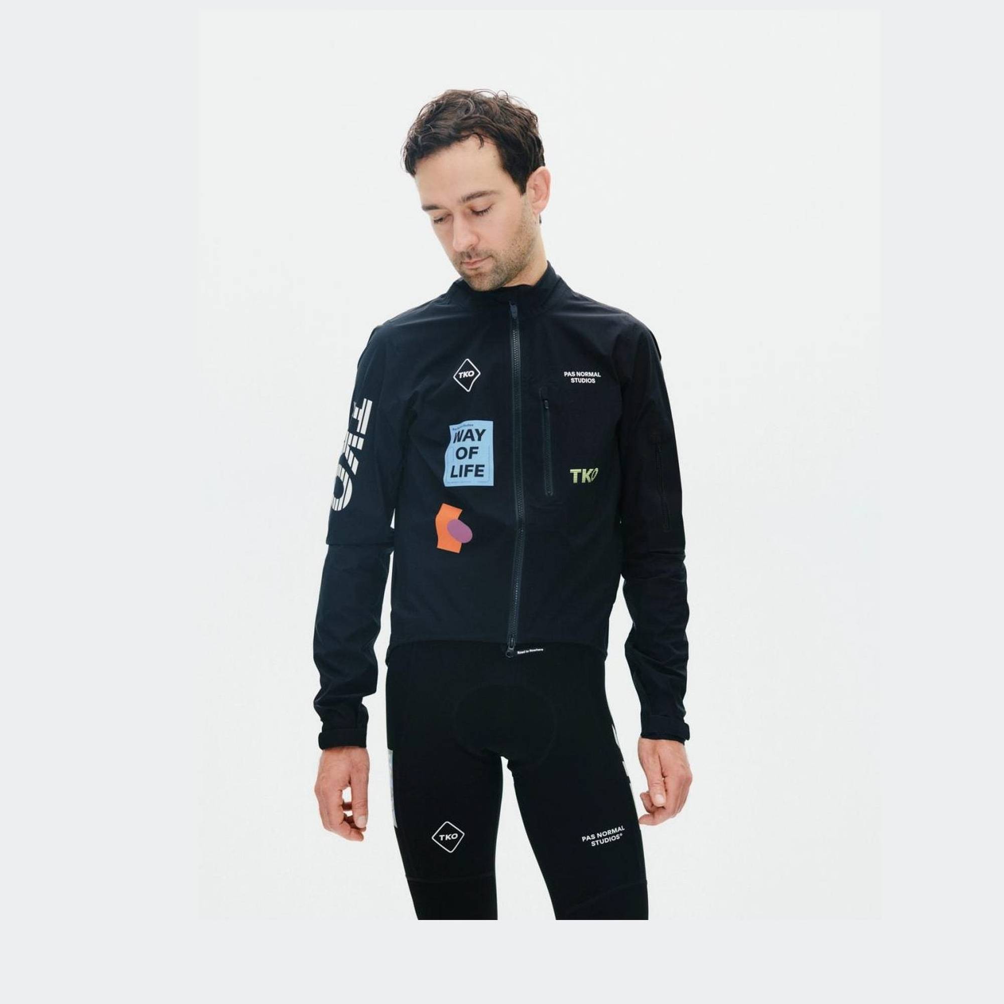 Pas Normal Studios - T.K.O. Essential Shield Jacket Men - Black