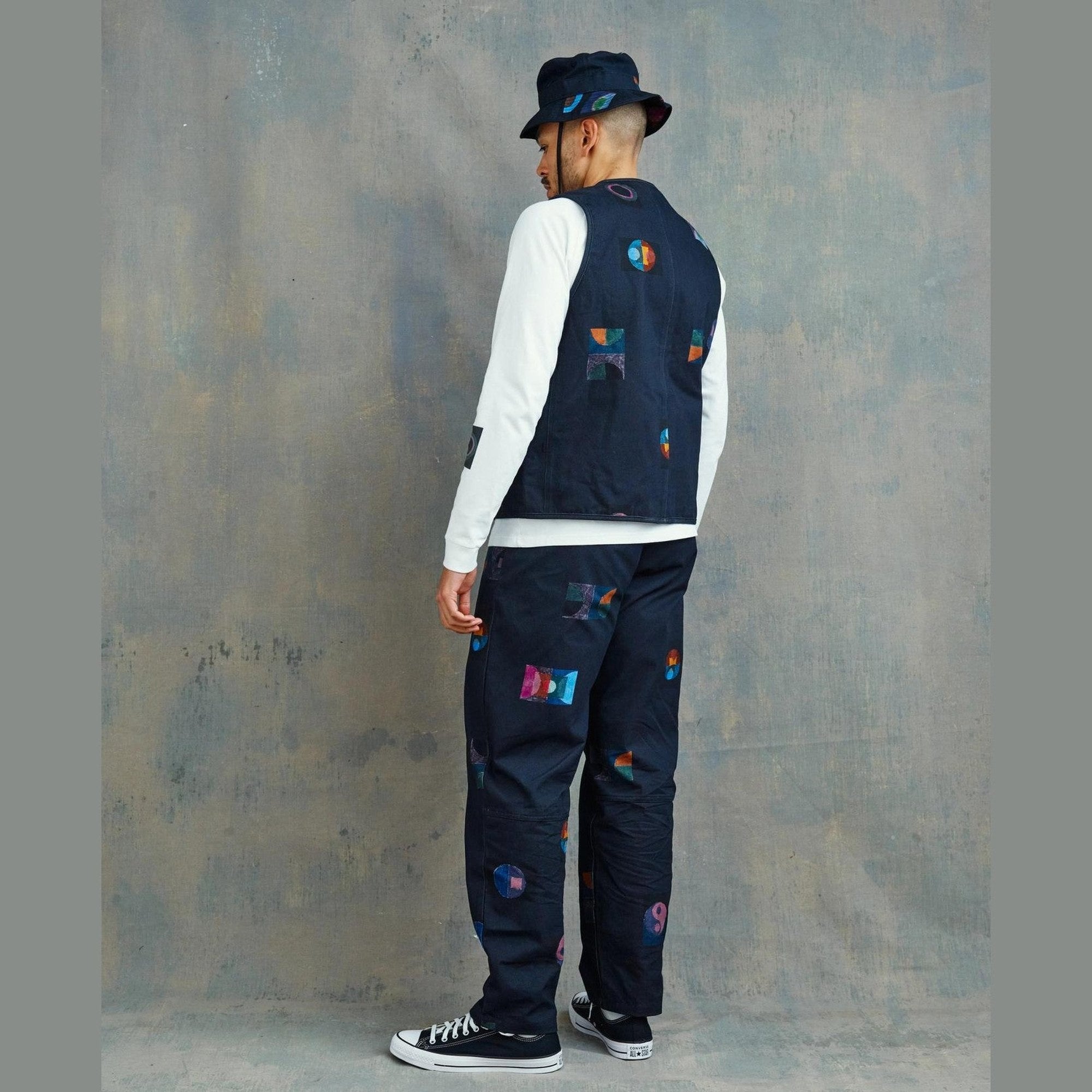 Pas Normal Studios - T.K.O. Off-Race Cotton Twill Vest - Charcoal