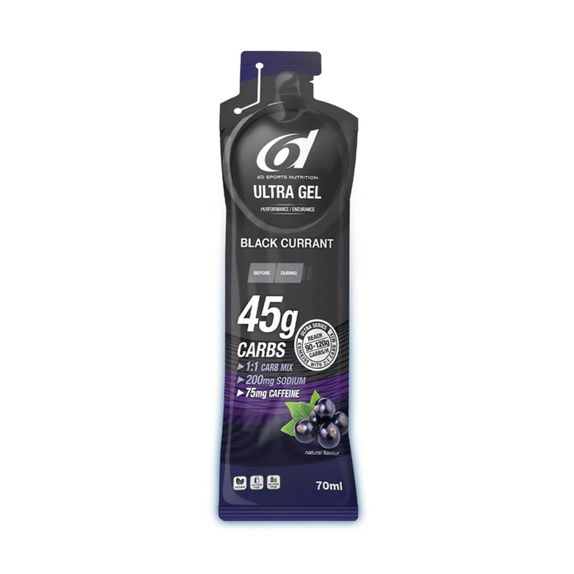 6D Nutrition - Ultra Gel 6x70ml