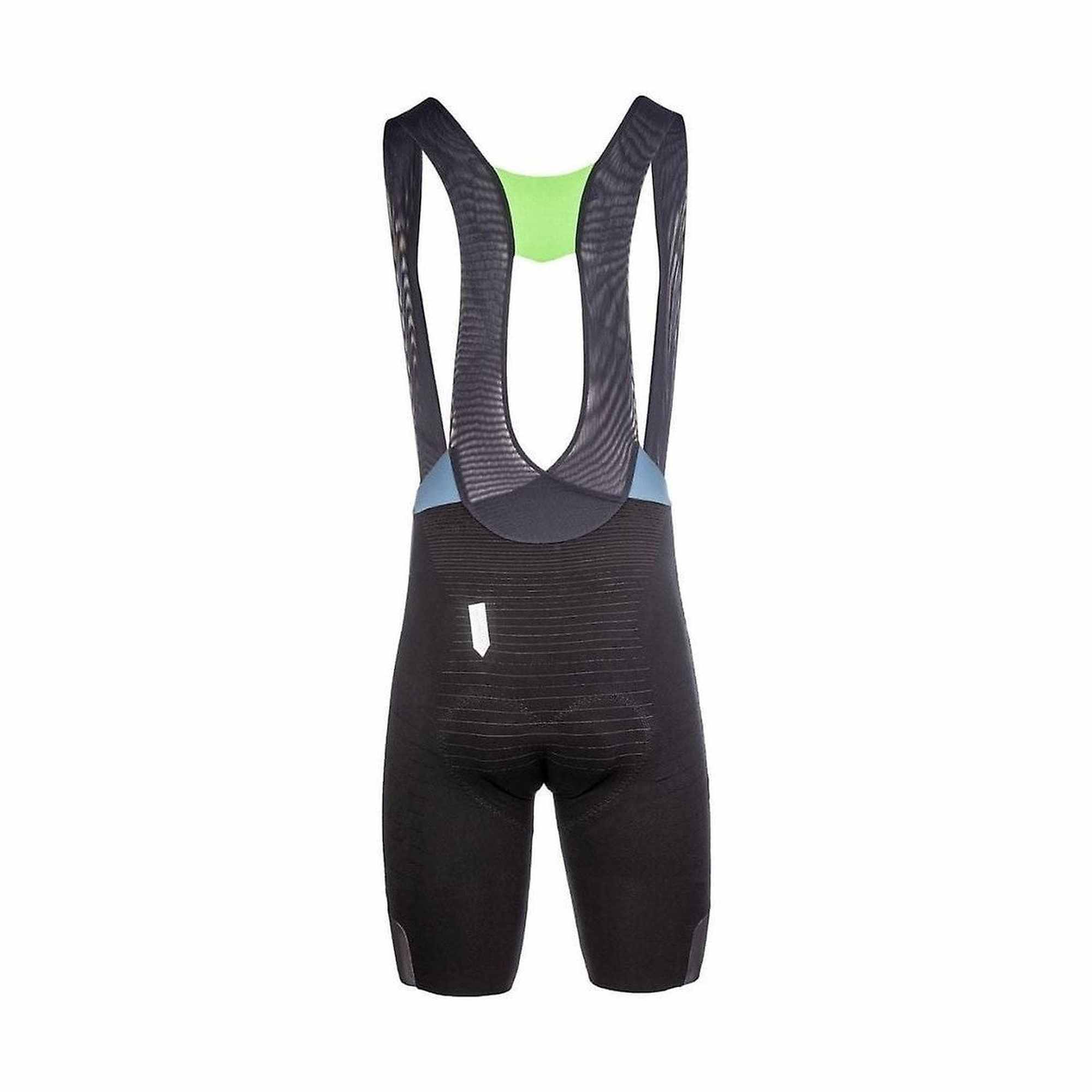 Q36.5 - Unique Bib Shorts Heren - Black