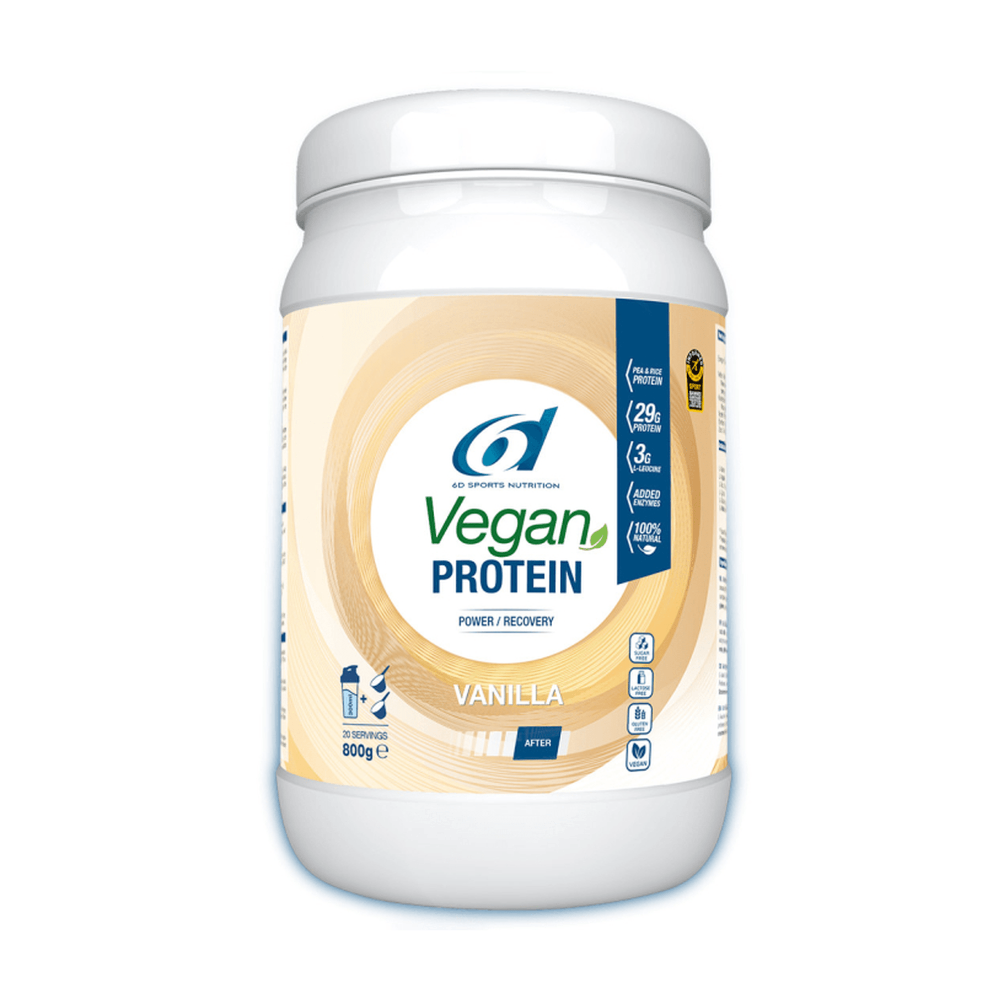 6D Nutrition - Vegan Proteïn 800g