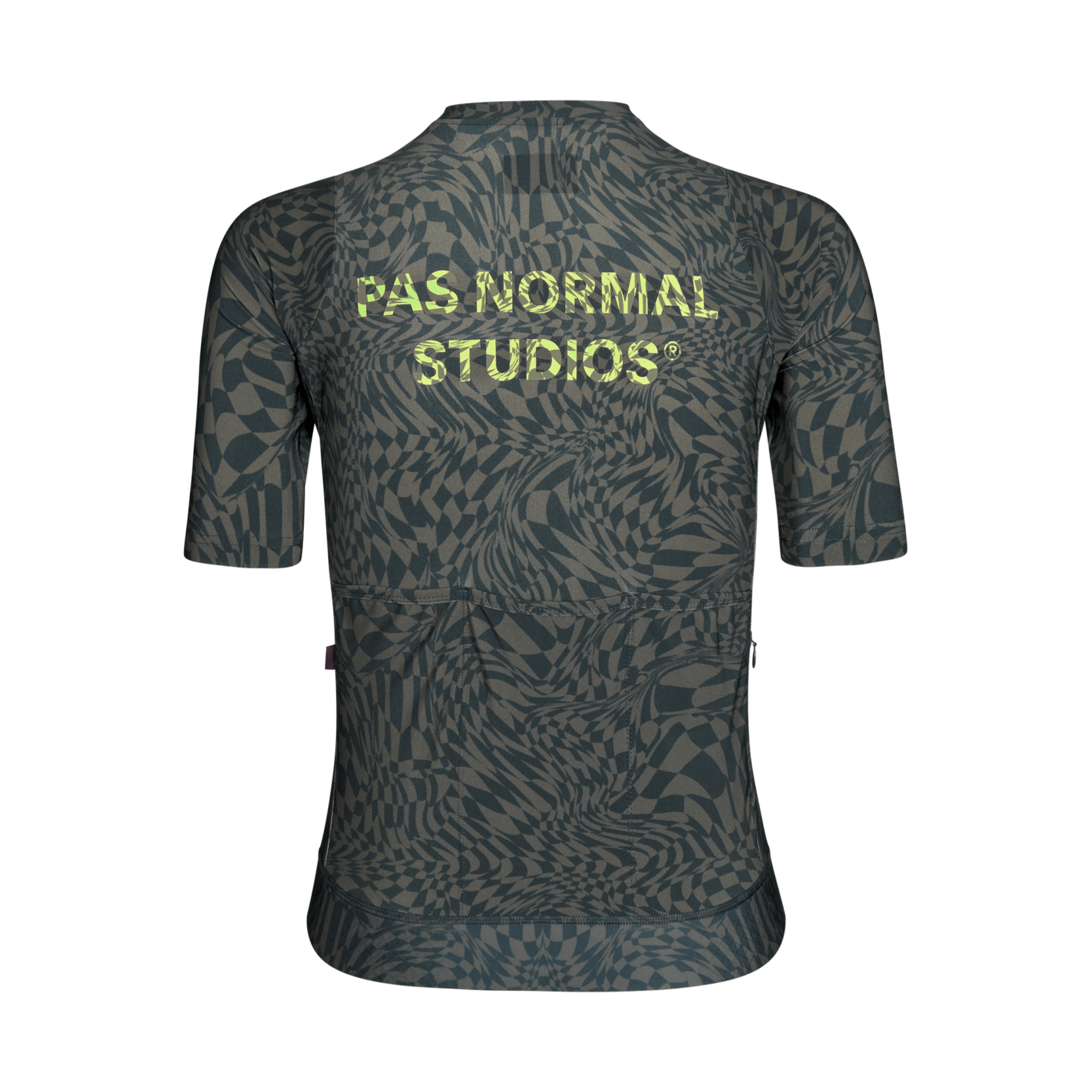 Pas Normal Studios - Women's Essential Jersey - Check Olive Green