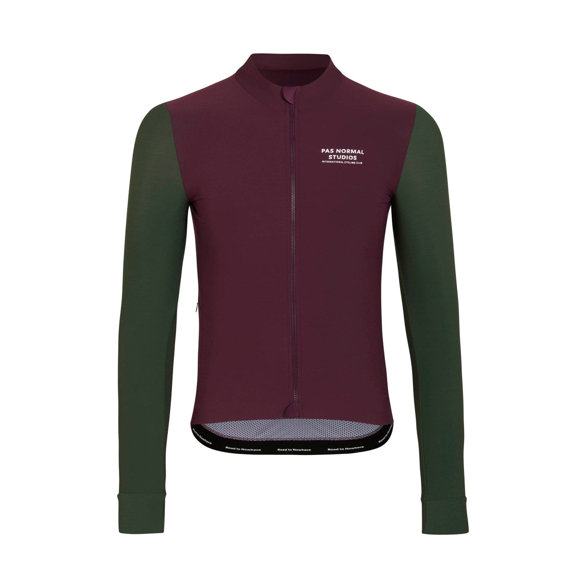 Pas Normal Studios - Women's Mechanism Long Sleeve Jersey - Burgundy