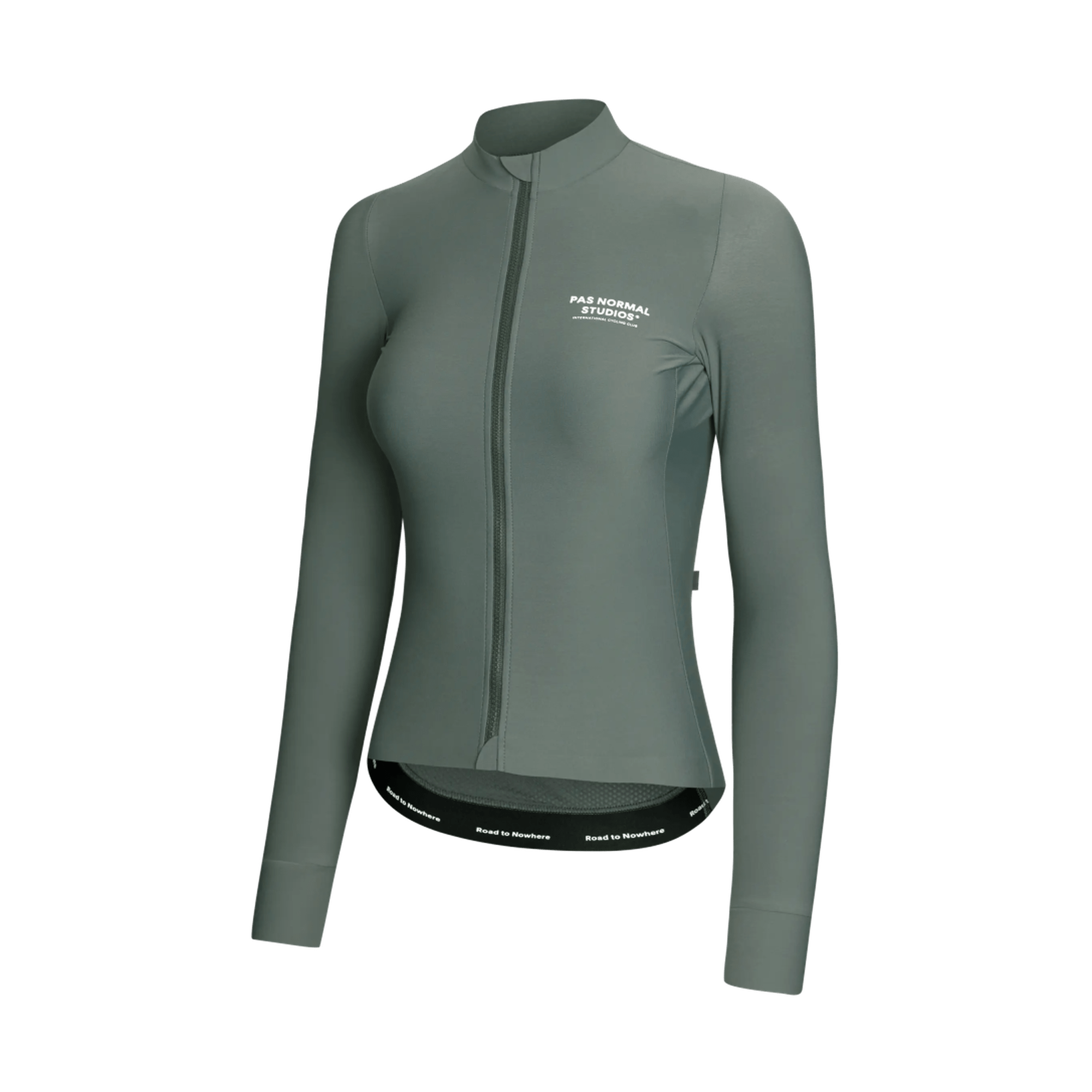 Pas Normal Studios - Women's Mechanism Long Sleeve Jersey - Dark Moss