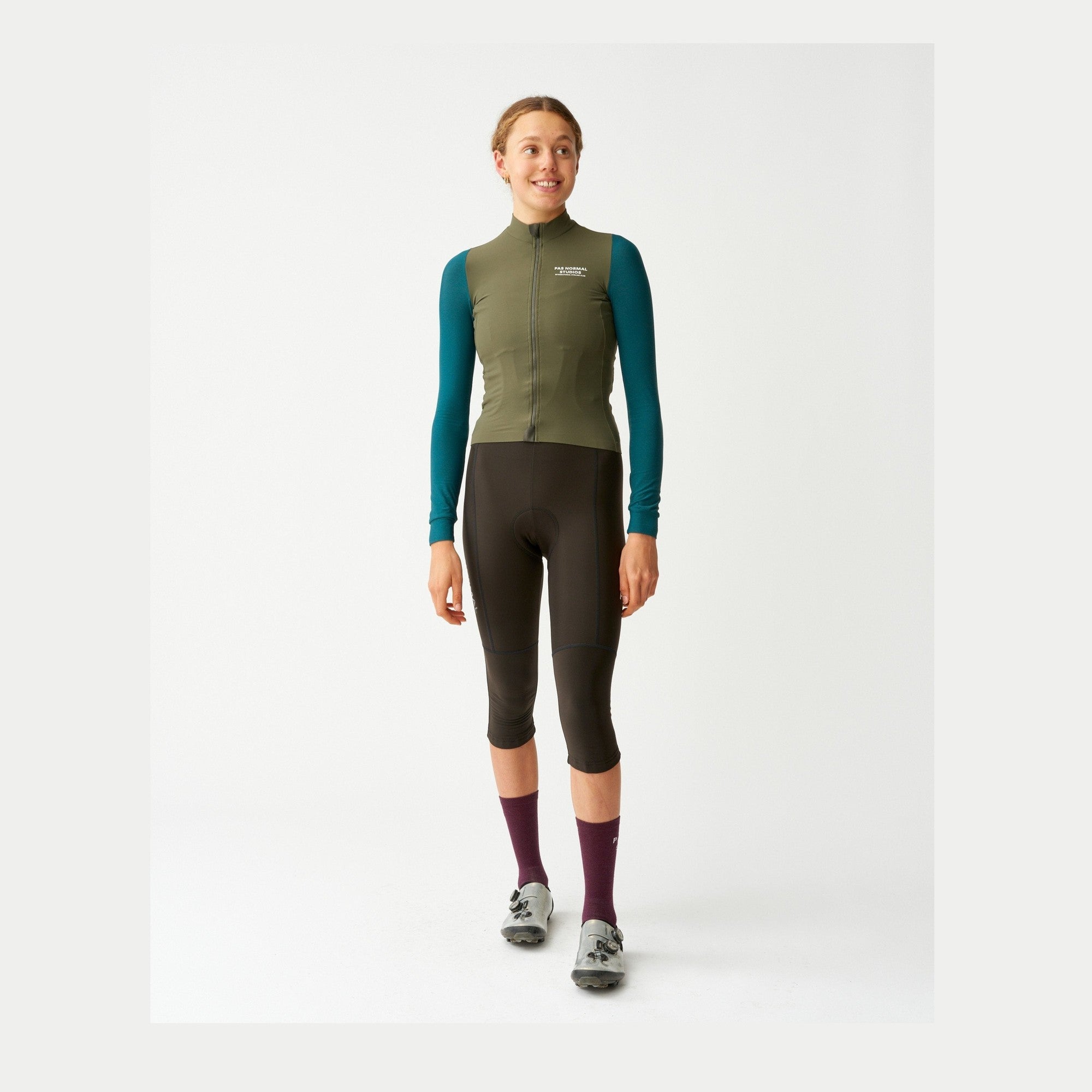Pas Normal Studios - Women's Mechanism Long Sleeve Jersey - Olive