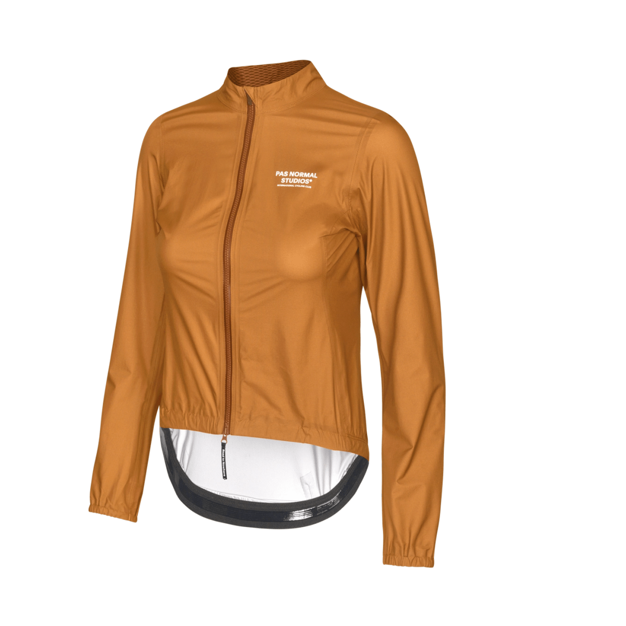 Pas Normal Studios - Women's Mechanism Pertex Rain Jacket - Burned Orange